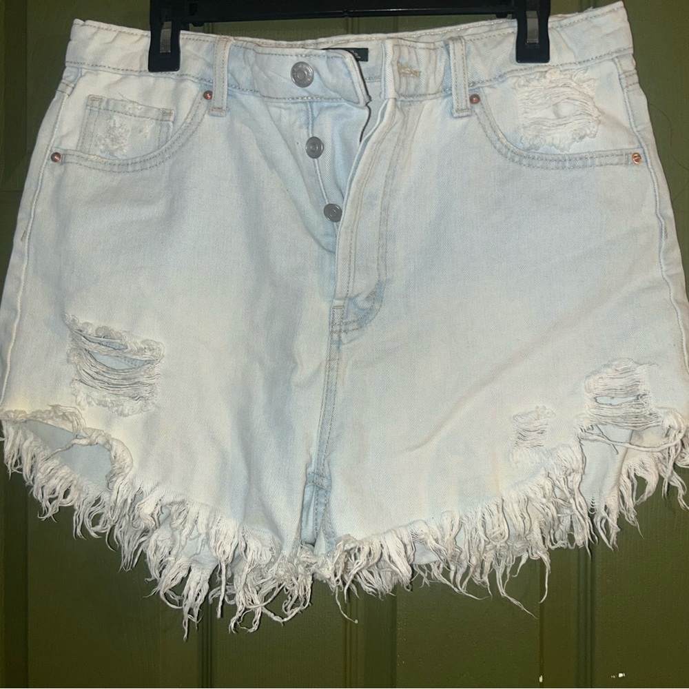 Wild Fable Light Blue Denim Shorts